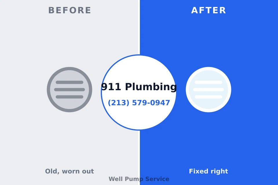 Before and after: plumbing repair Worthington Hills, KY